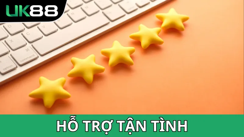 Dịch vụ CSKH UK88 giúp hỗ trợ vấn nhanh chóng