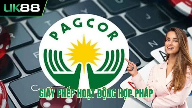 UK88 có giấy phép hoạt động hợp pháp